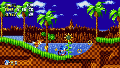 Screenshot aus Sonic Mania