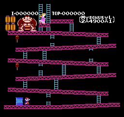 Screenshot Donkey Kong Arkade